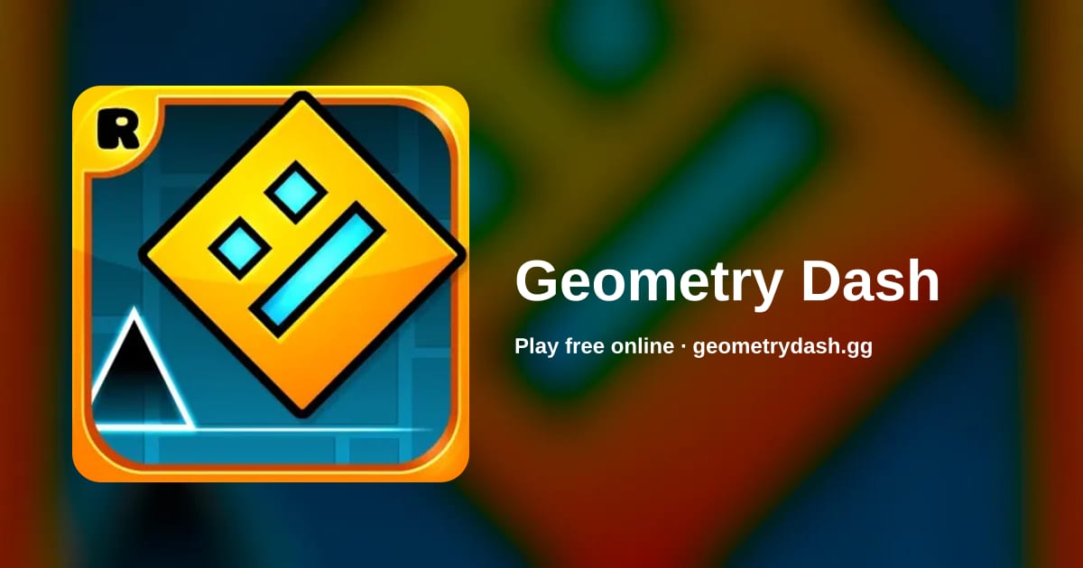Geometry Dash Lite Unblocked — Play Free Online, No Download
